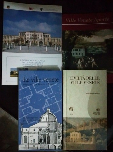 Lotto libri sulle ville - lotto, 4