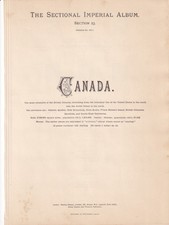 Collezione francobolli Canada su 9 pagine come nuovi/usati QV-KGV fino a 50c