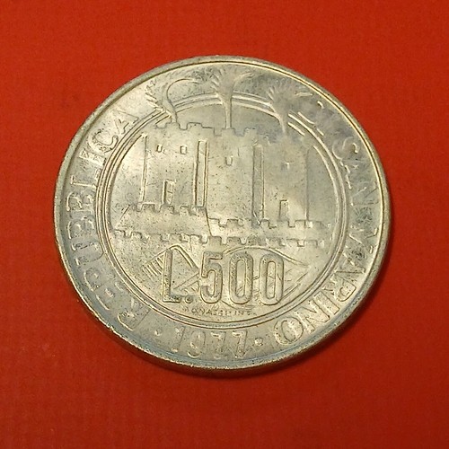 San marino moneta 500 lire - marino,