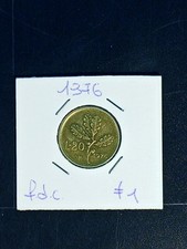 MONETA   REPUBBLICA ITALIANA  20 LIRE 1976 FIOR DI CONIO  VEDI FOTO LEGGI NOTE