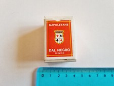 SCATOLA VUOTA CARTE DA GIOCO NAPOLETANE MIGNON DAL NEGRO