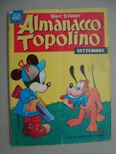 almanacco topolino n°9 ed.mondadori 1958