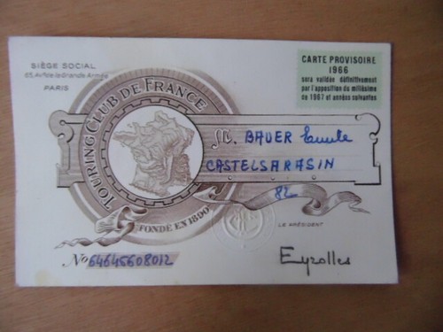 Carte touring club france - de,