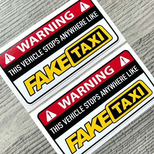 2pc fake taxi - taxi, vinyl