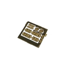 Plaques pour locomotive à