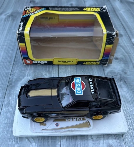 Bburago datsun 280 - nero, e