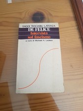 INTERVISTA SUL FASCISMO - DE