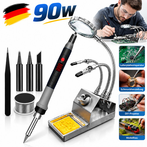 Set saldatore 90w - set,