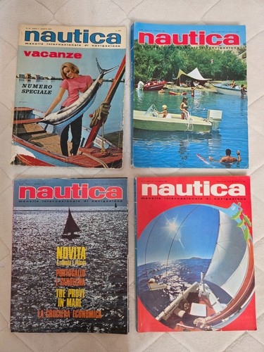 Lotto riviste nautica epoca - lotto,
