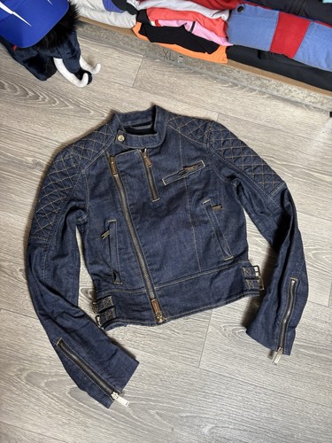 Dsquared2 biker giacca denim - biker,