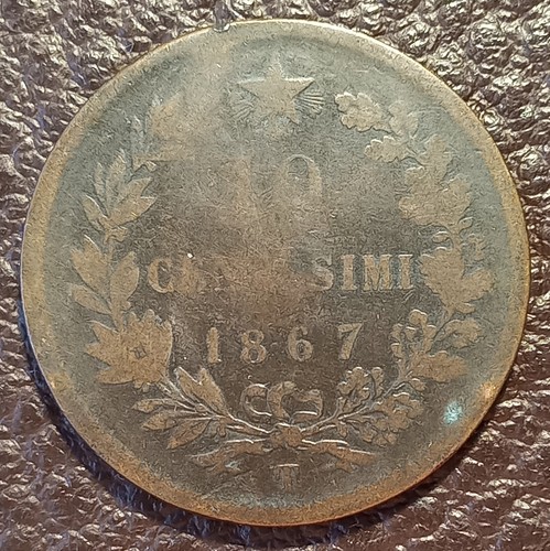 Centesimi 1867 torino - 10,