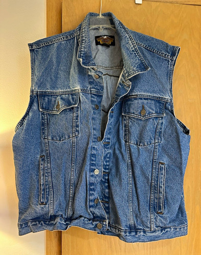 Gilet harley davidson blu - harley-davidson,