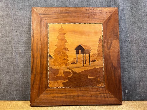 Antico quadro legno - in,