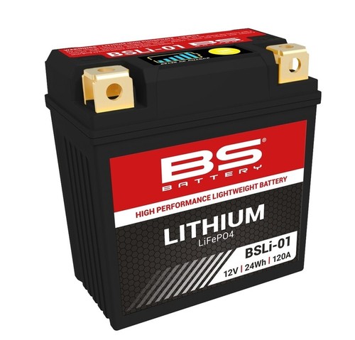 Battery batteria litio moto - bs,