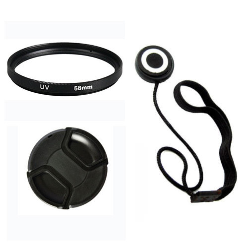 Filtro 58mm tappo - filtro, uv