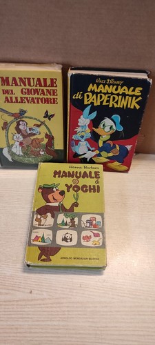 Disney lotto tre manuali - lotto,