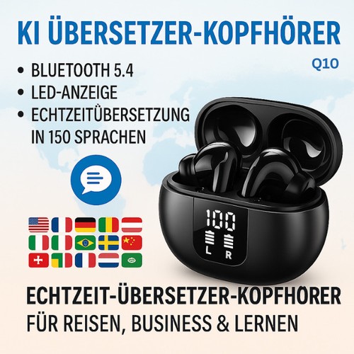 Traduttore cuffie bluetooth - traduttore,