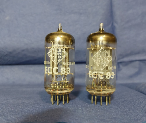 Ecc83 tubo telefunken - tubo,