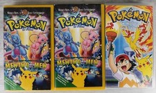 POKEMON - LOTTO 3 VHS - VIDEOCASSETTE ( DUE UGUALI) - IN ITALIANO