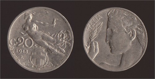 Centesimi 1913 liberta - centesimi,