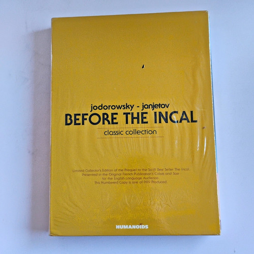 Before the incal - incal, deluxe