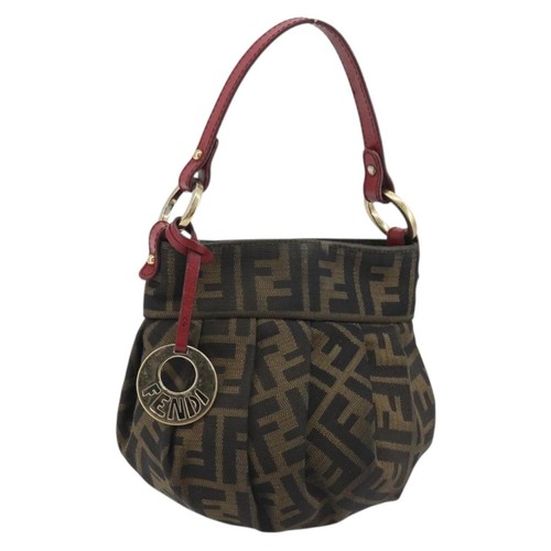 Fendi zucca canvas hand bag - zucca,