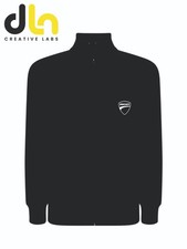 FELPA zip  TRIBUTO DUCATI nera