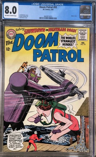 Copertura robot doom patrol - robot,