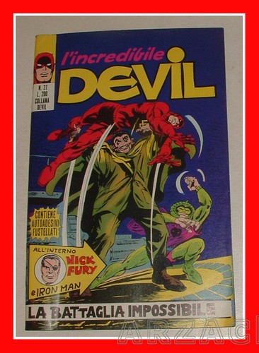 Devil corno 1971 con gadget - corno,