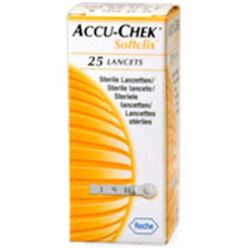 Accu chek softclix - 25, lancette