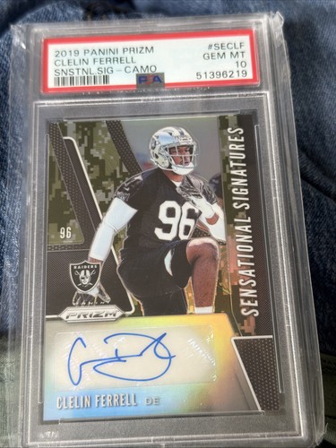 Clelin ferrell 2019 panini - ferrell,
