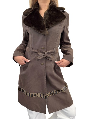 Giacca trench lungo - , fendi