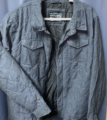 Giacca camicia trapuntata