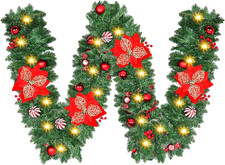 Ghirlanda Natalizia Con Luci