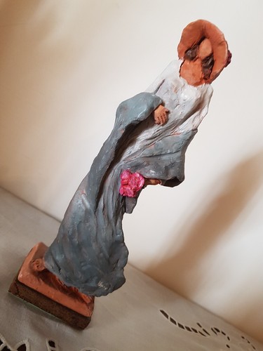 Scultura terracotta - scultura, in