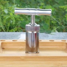 Nuovo compressore per polline erbe resistente pressa manico a T tritatutto per erbe spremiagrumi