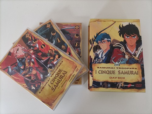 Box dvd samurai trooper i - dvd,