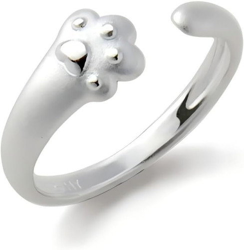 Anello zampa gatto - anello, carino