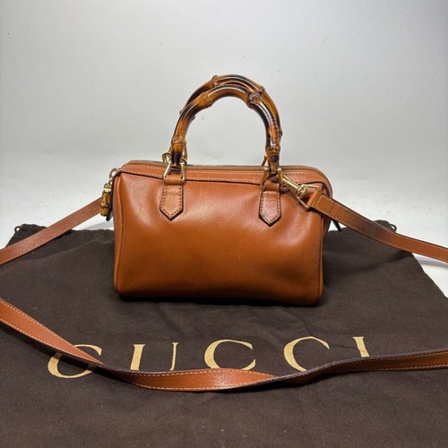 Borsa tracolla gucci bambù - tracolla,