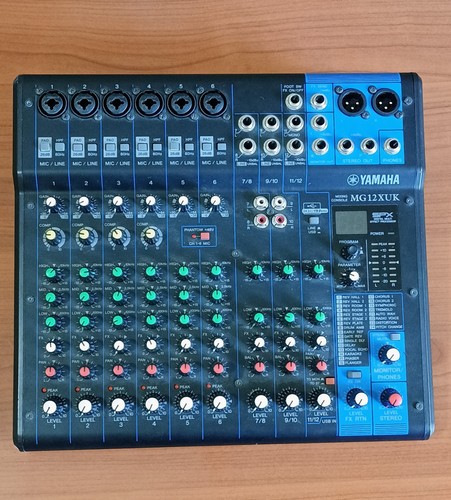 Mixer yamaha mg12xuk - yamaha, +