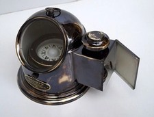 Lampada A Olio Nautica In Ottone Con Gimbal E Bussola Marittima Per Barca