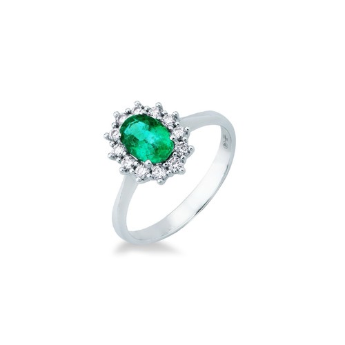 Anello oro 18kt con - in,