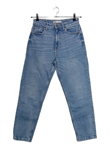 Zara mom jeans donna blu - donna,
