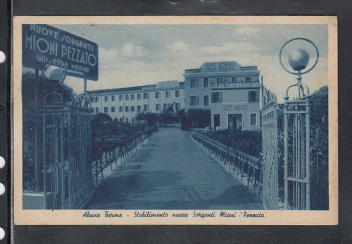 Cartolina abano terme - cartolina,
