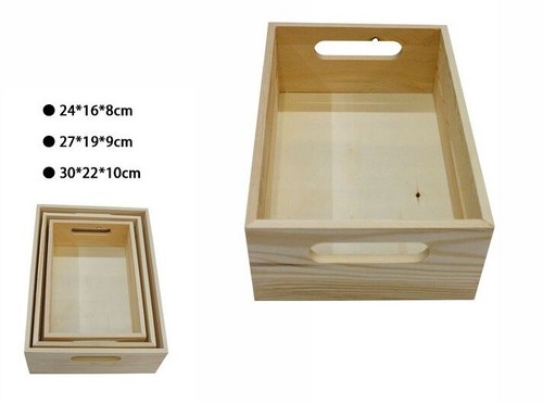 Set cassette legno - 3,