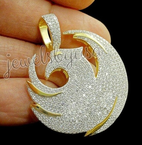 Ciondolo charm moissanite - ciondolo,