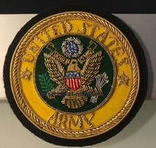 UNITED STATES ARMY badge patch dell'esercito americano USA ricamo a mano