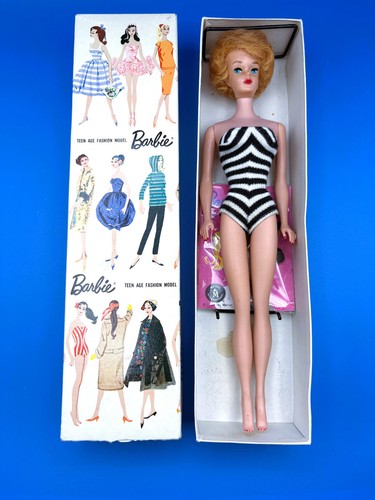 Bambola barbie blonde - bambola,