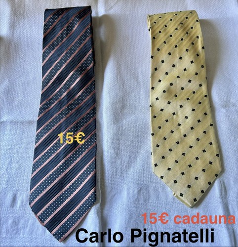 Due cravatte carlo pignatelli - cravatte,