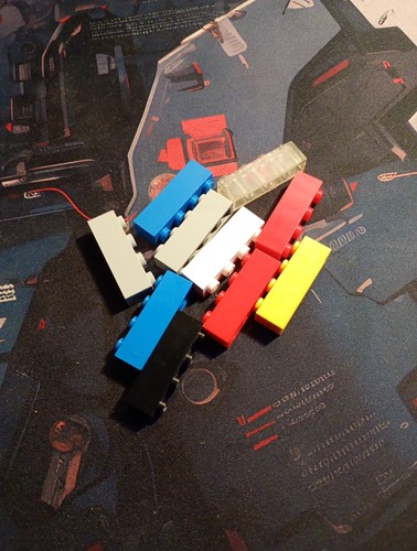Lego lotto job lot bricks - lotto, 1x4